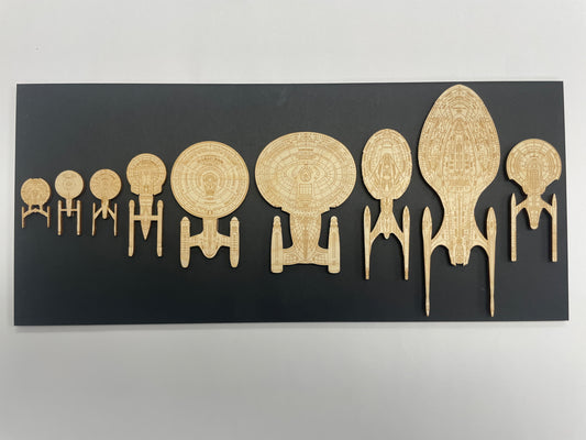 Enterprise Legacy Mini Model - New Trek