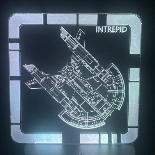 NX Intrepid Class  - Plaque LED