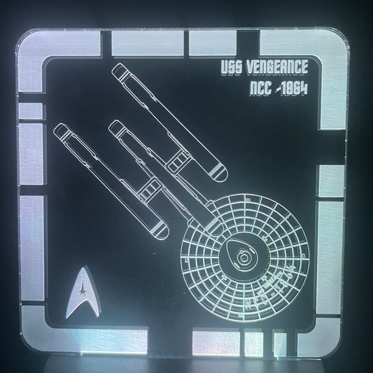 Constitution Dreadnaught Class  - Plaque LED