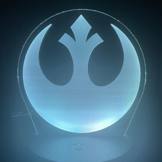 Rebel Logo - LED Light