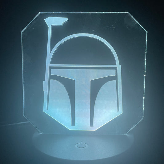 Boba Fett Helmet - LED Light