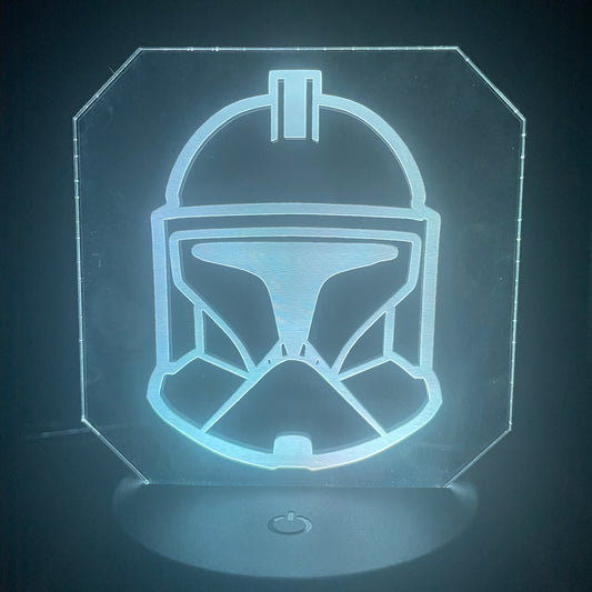 Clone Trooper (Version 1) Helmet - LED Light