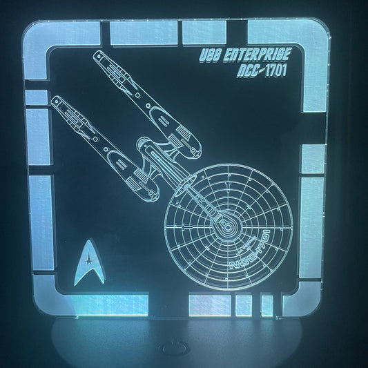 USS Enterprise (Kelvin) - Plaque LED