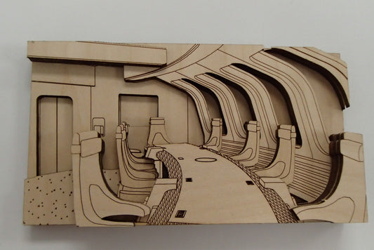 USS Enterprise NCC-1701-D - Conference Rm