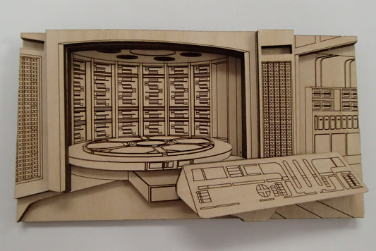 USS Enterprise NCC-1701-D - Transporter Rm