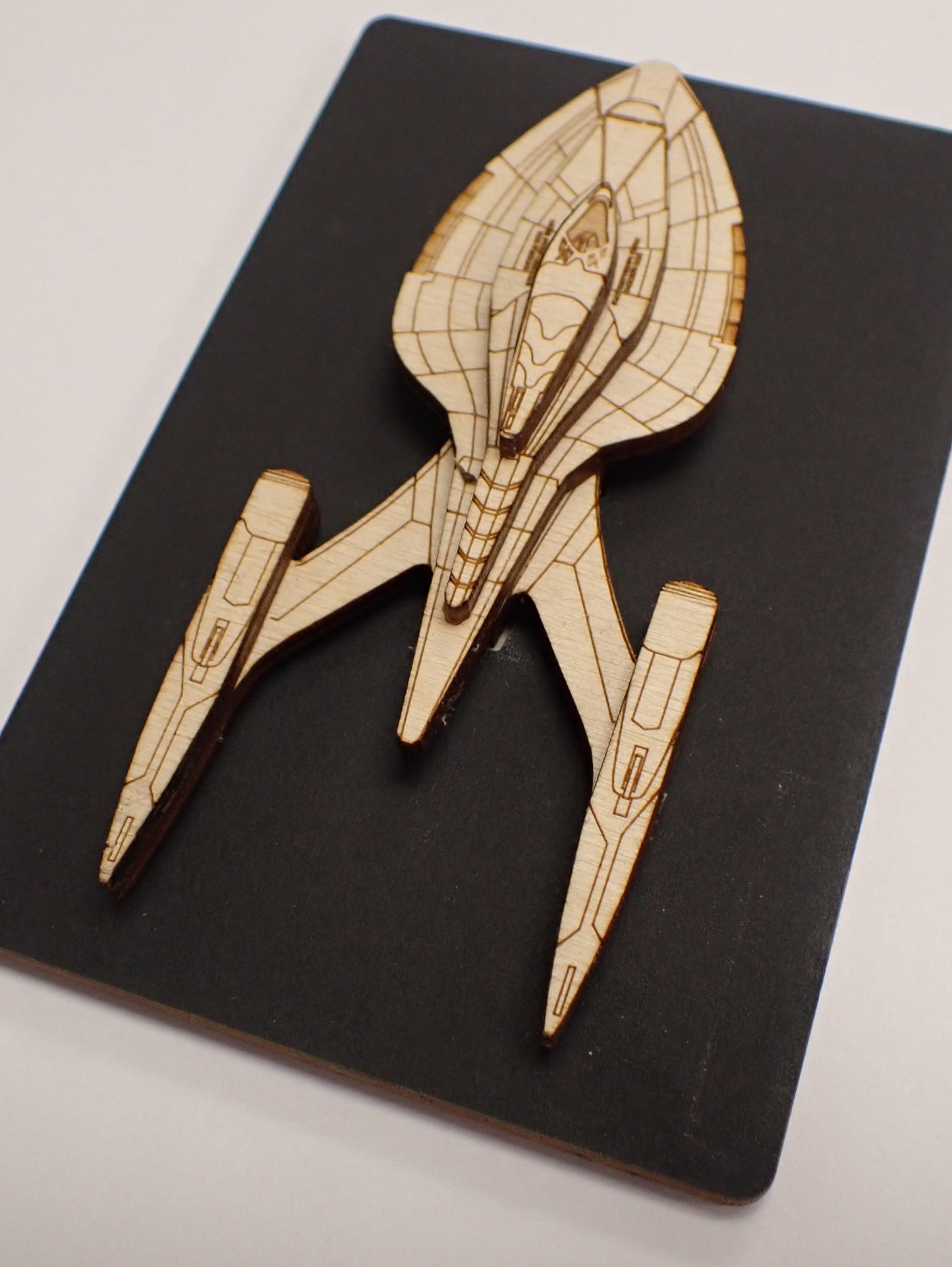 USS Protostar - Wood Mini Plaque