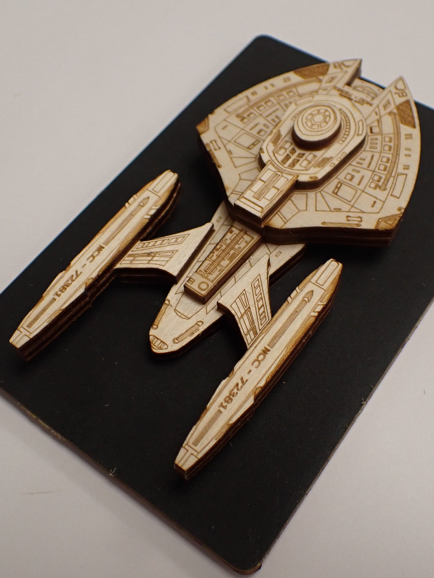 Nova Class - Wood Mini Plaque
