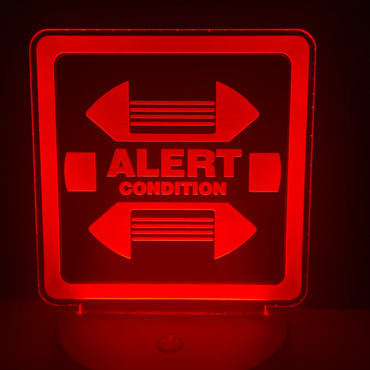 Red Alert - Plaque LED