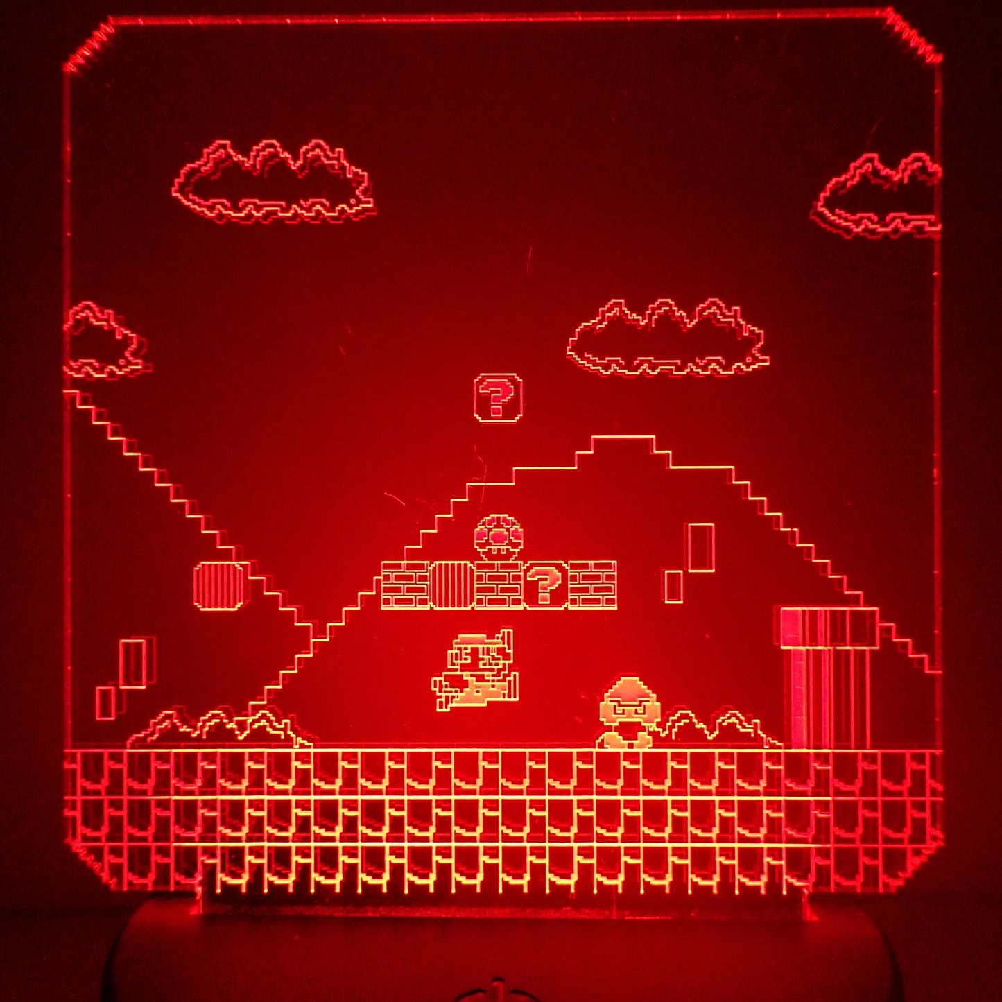 Mario World 1-1 - LED Light (type 2)