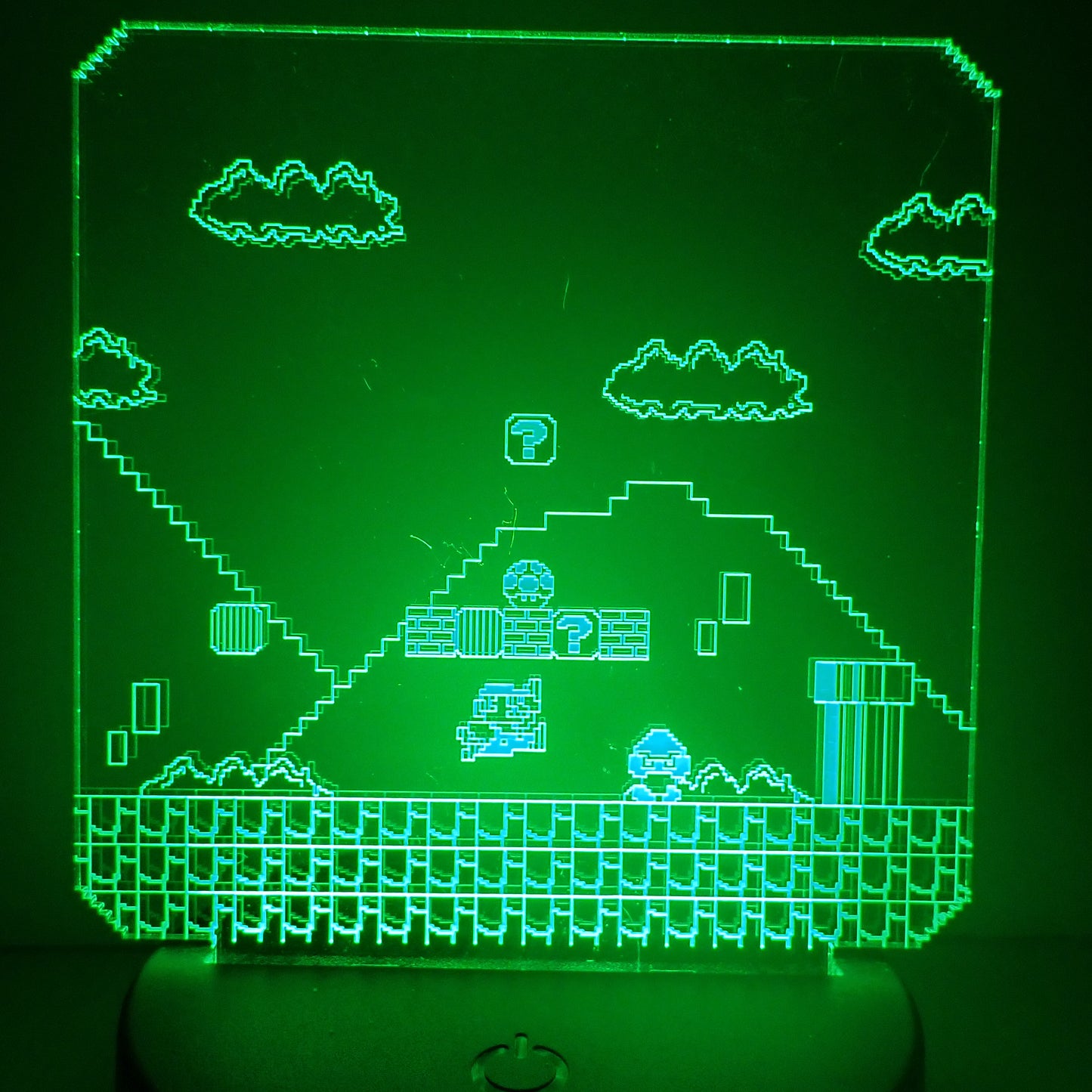 Mario World 1-1 - LED Light (type 2)