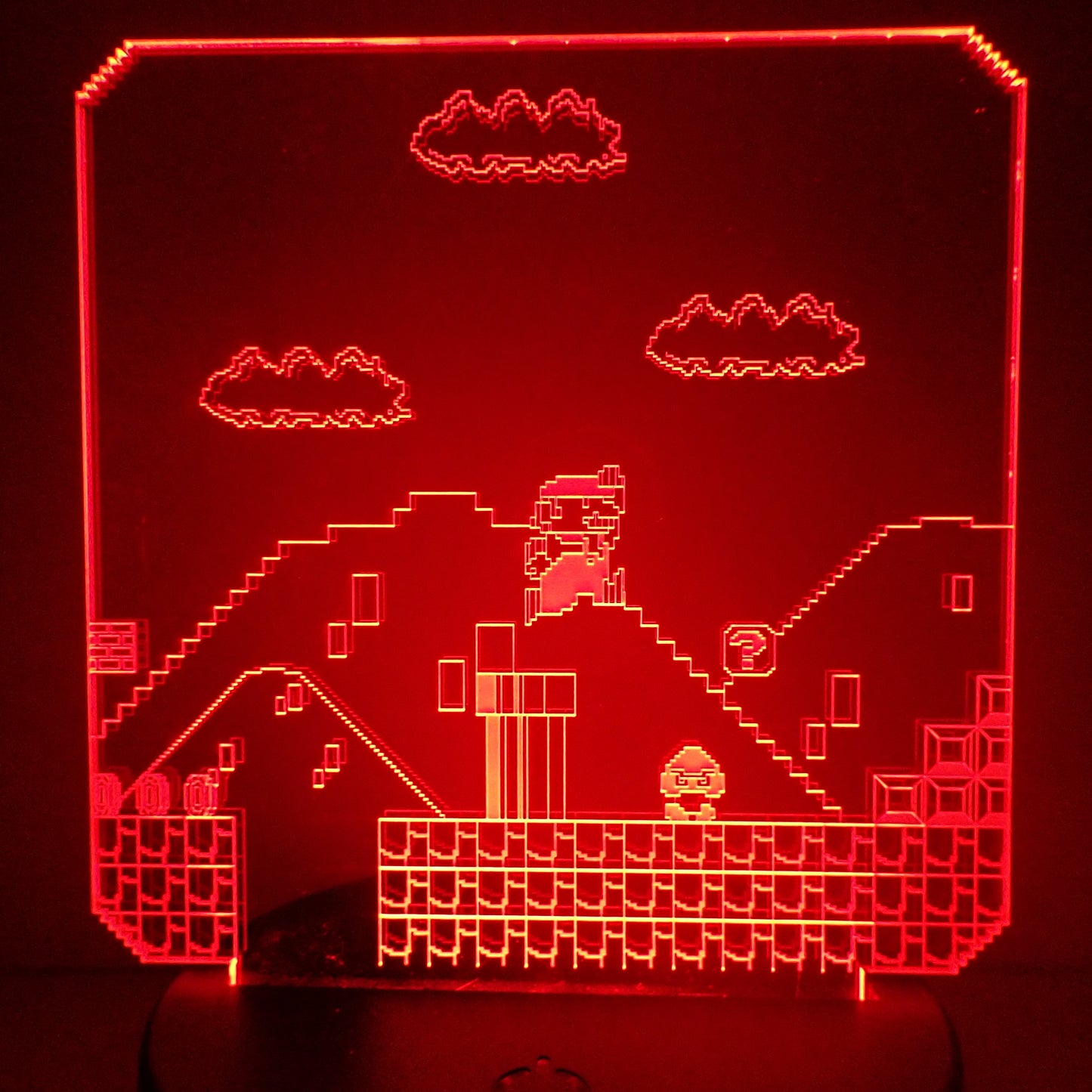 Mario World 1-1 - LED Light (type 4)