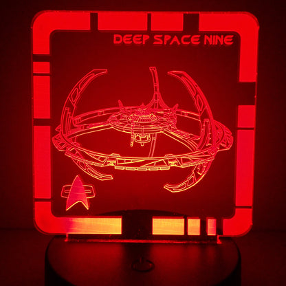Deep Space Nine  - Plaque LED