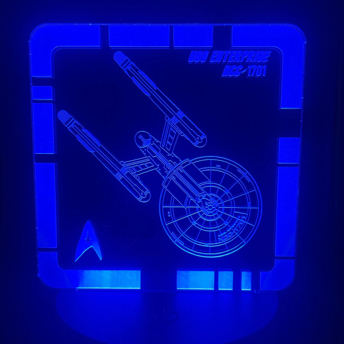 USS Enterprise (SNW)  - Plaque LED