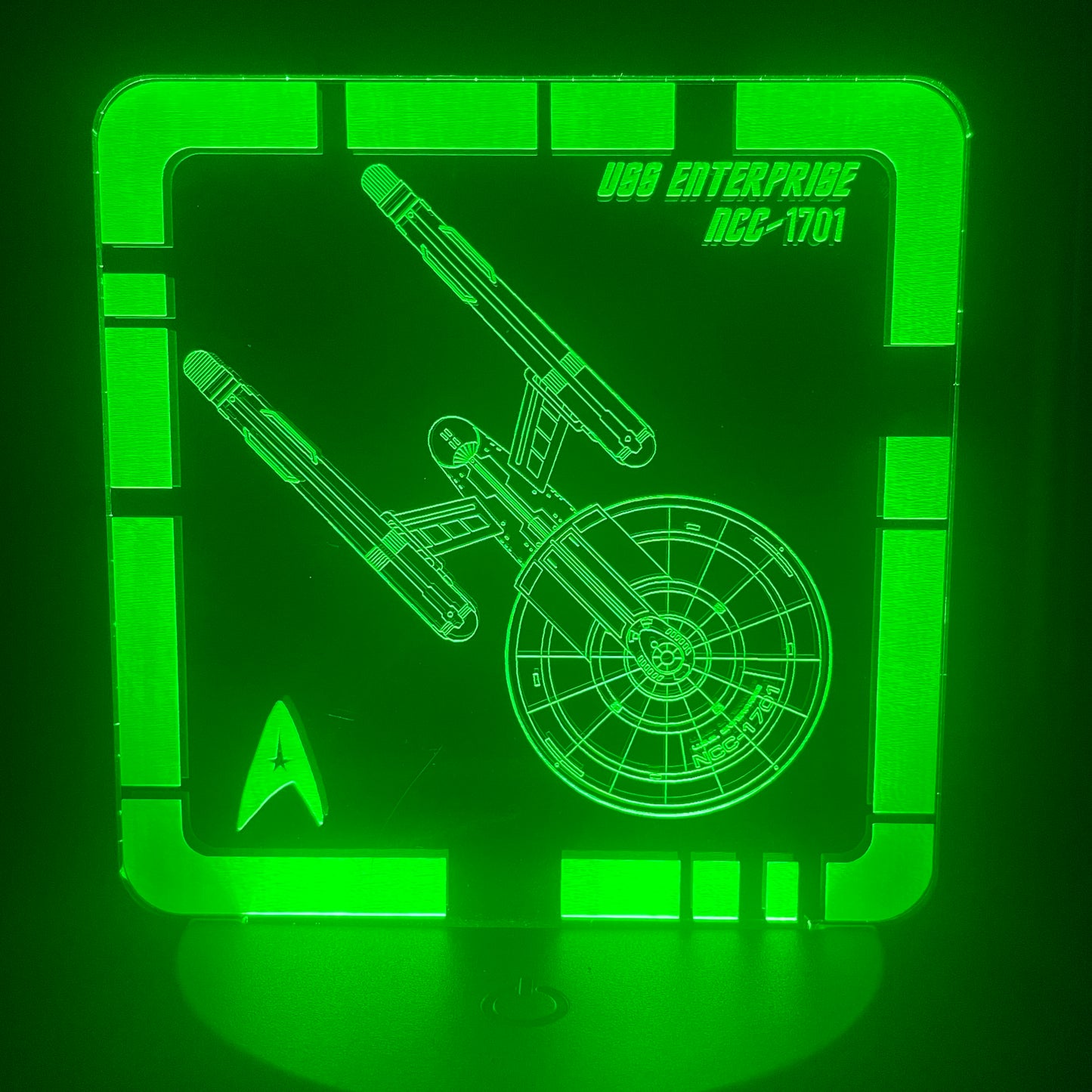 USS Enterprise (SNW)  - Plaque LED