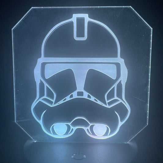 Clone Trooper (Version 2) Helmet - LED Light