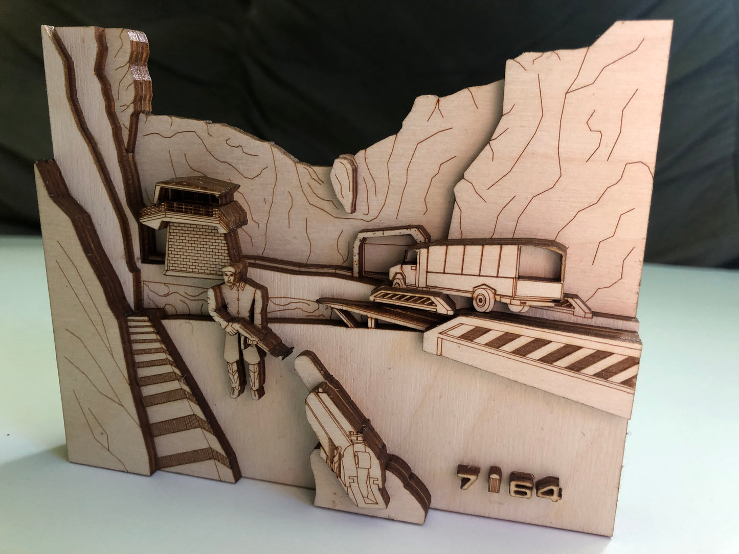 Goldeneye Wood Model - Dam