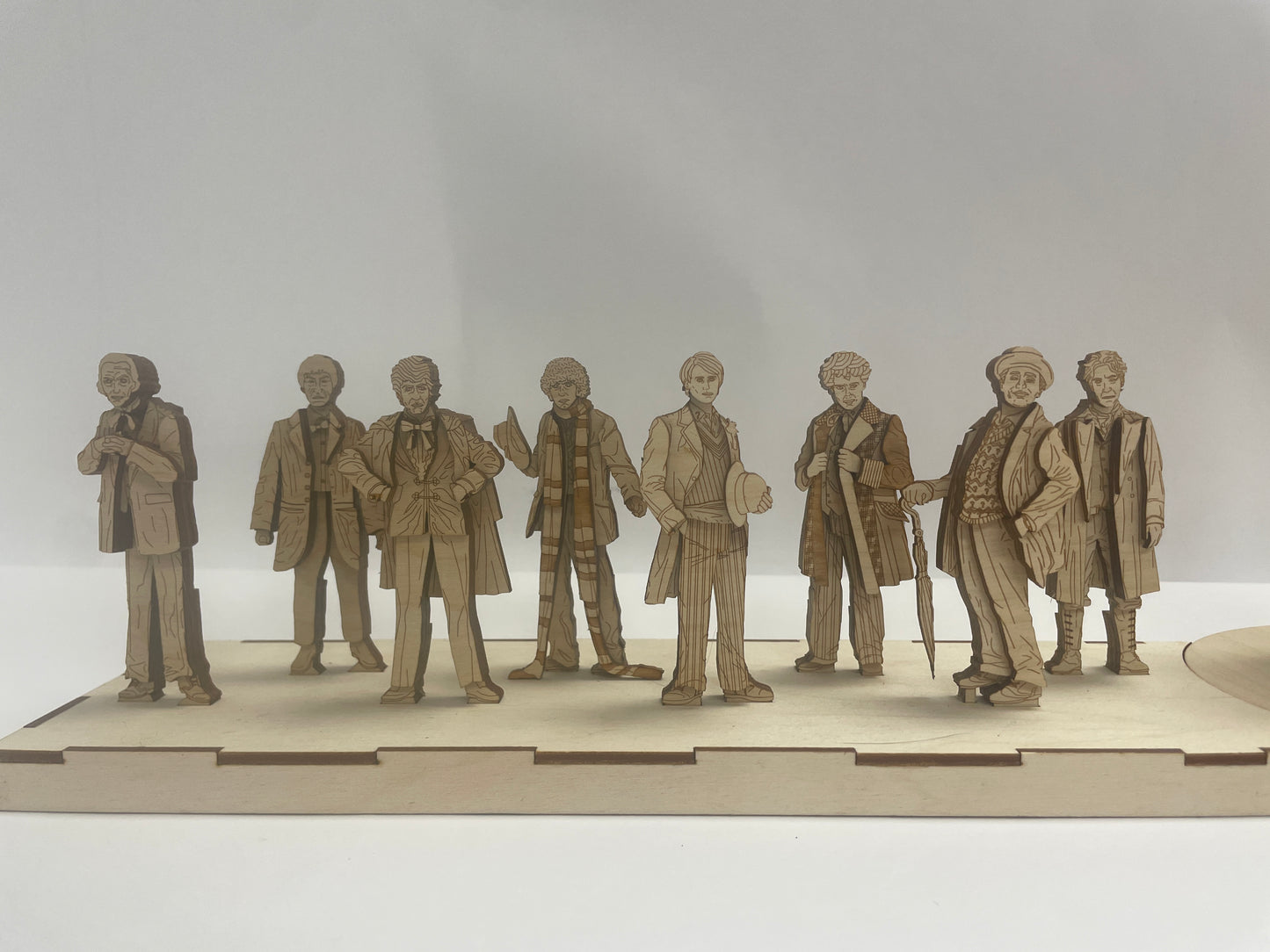 The Doctor Panorama - Gallifrey - Wood model
