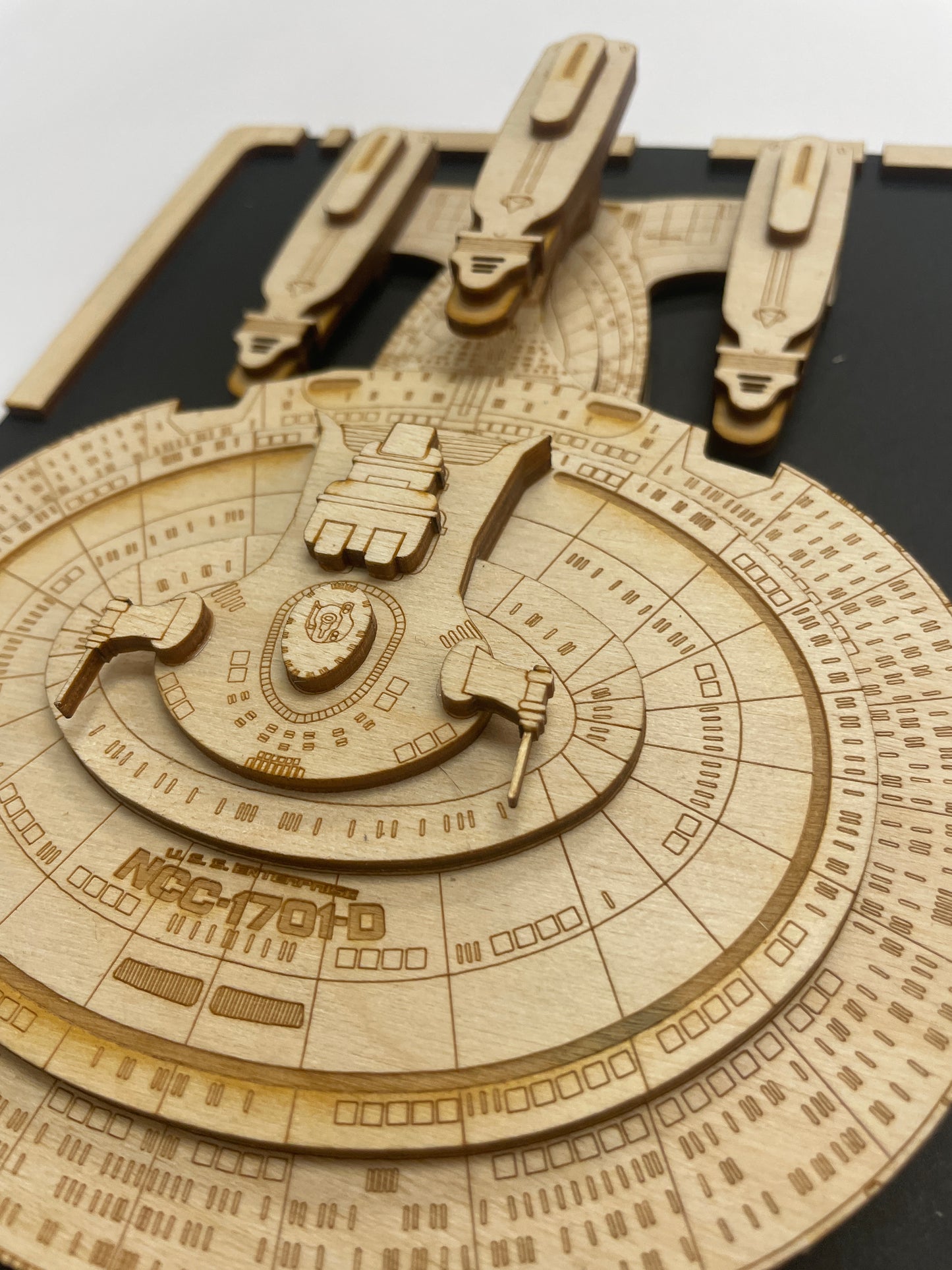 Galaxy Dreadnaught Class - Wood Plaque