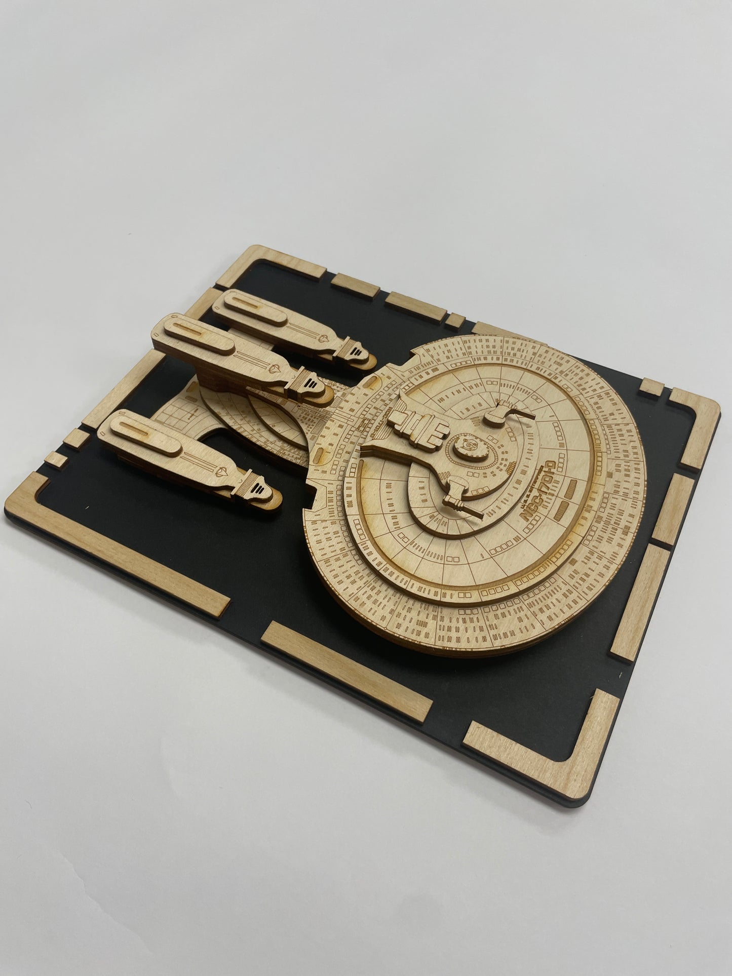 Galaxy Dreadnaught Class - Wood Plaque
