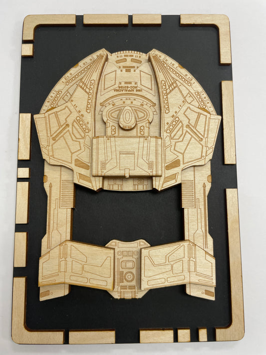 Steamrunner Class  - Wood Plaque