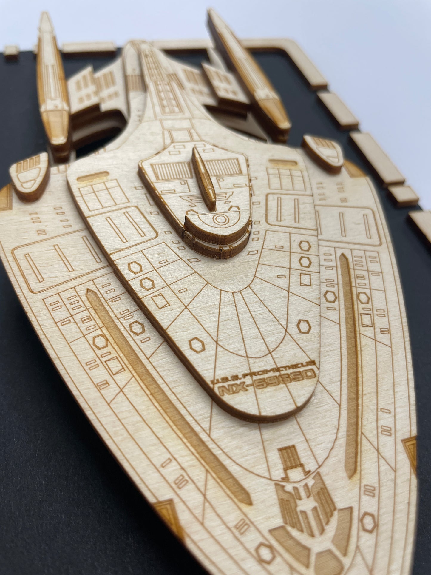 Prometheus Class - Wood Plaque