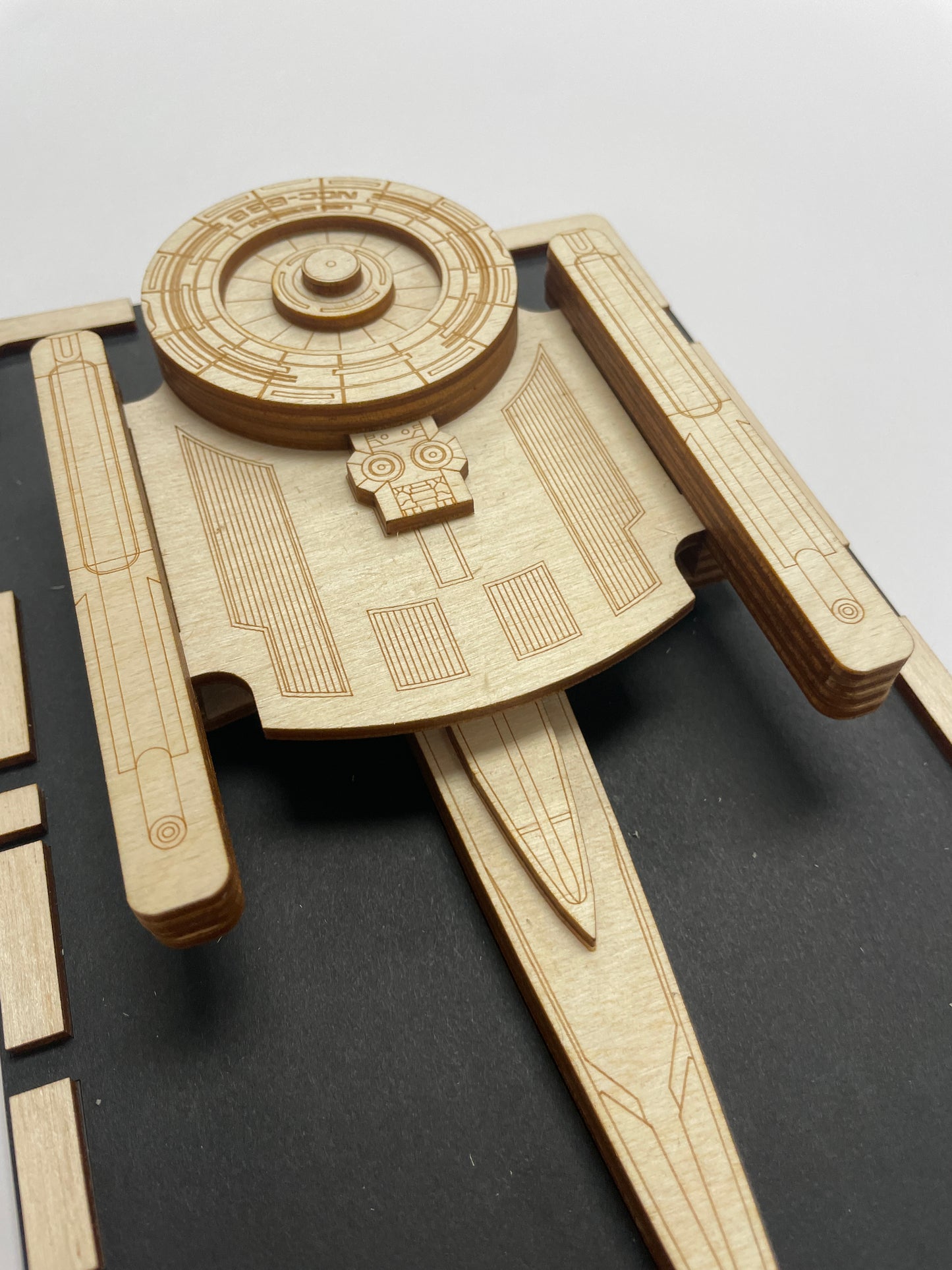 Oberth Class - Wood Plaque
