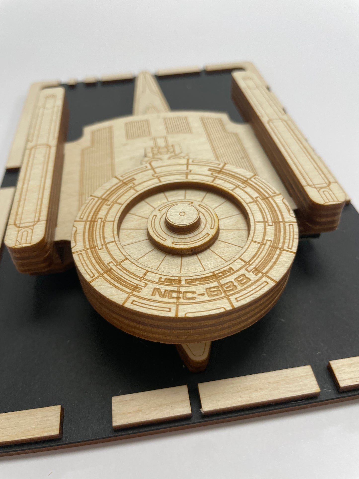 Oberth Class - Wood Plaque
