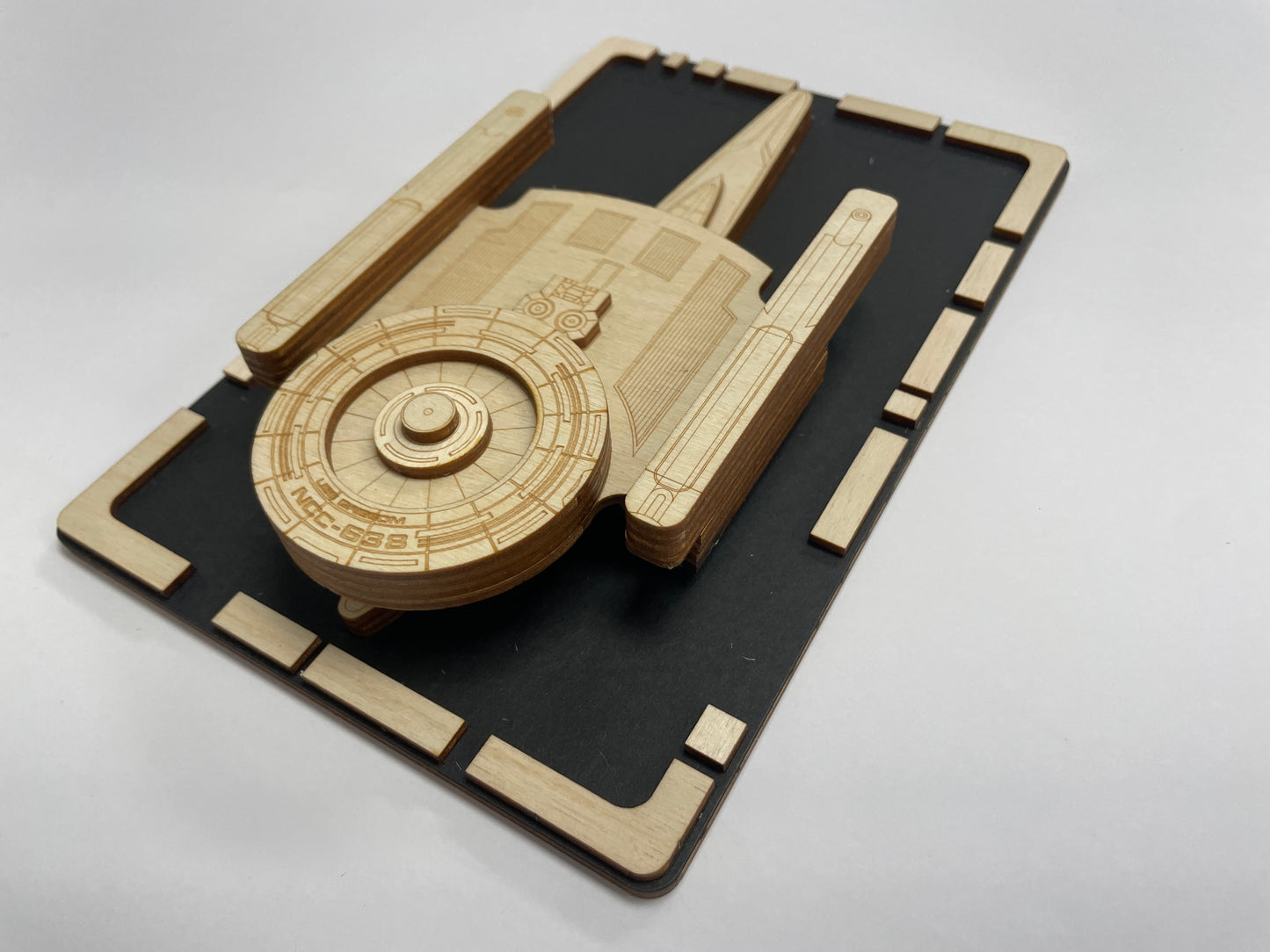 Oberth Class - Wood Plaque