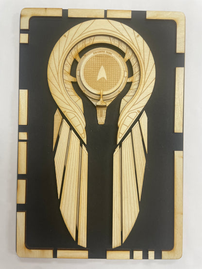 USS Athena - Wood Plaque