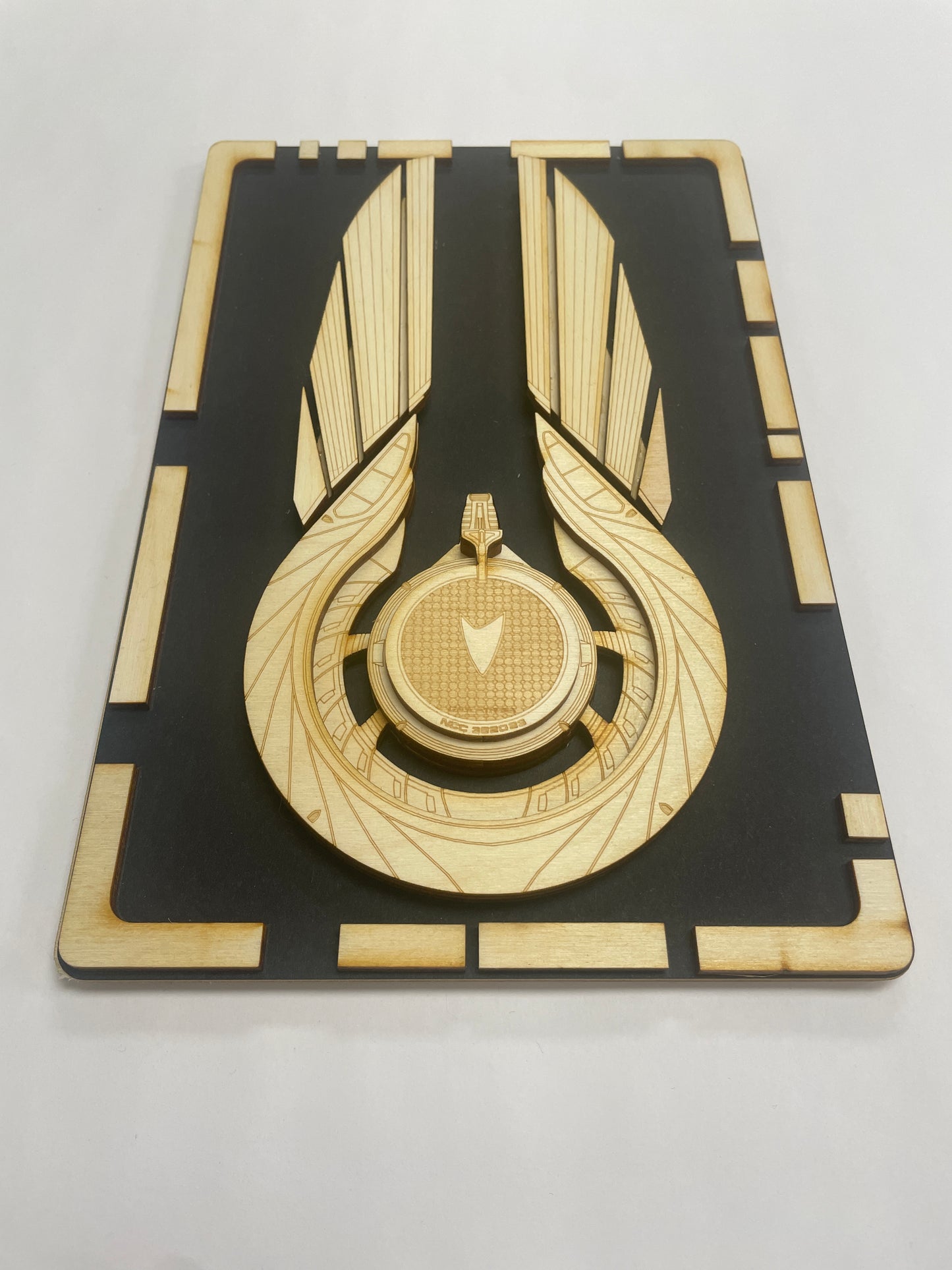 USS Athena - Wood Plaque