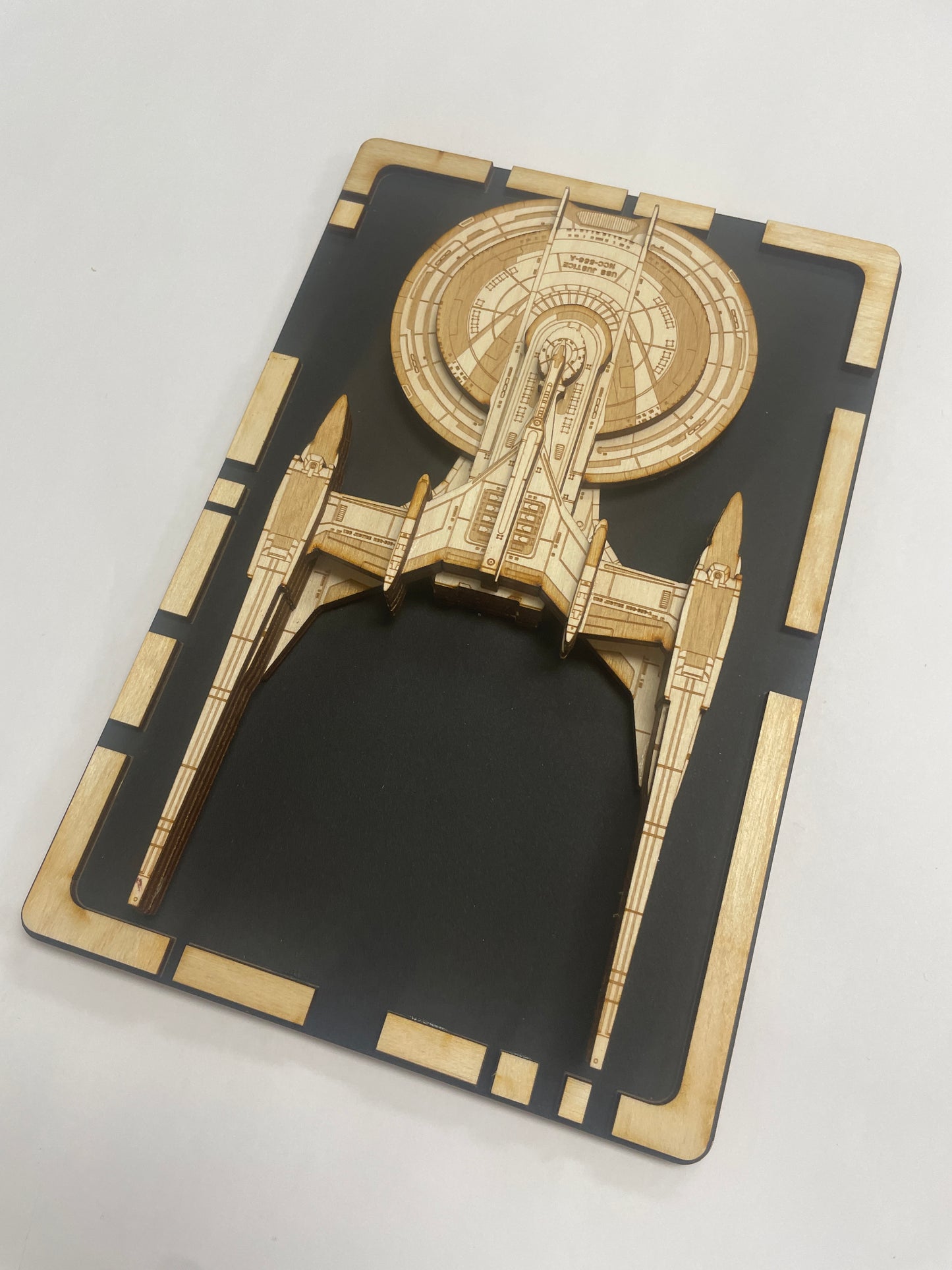 Gagarin Class - Wood Plaque
