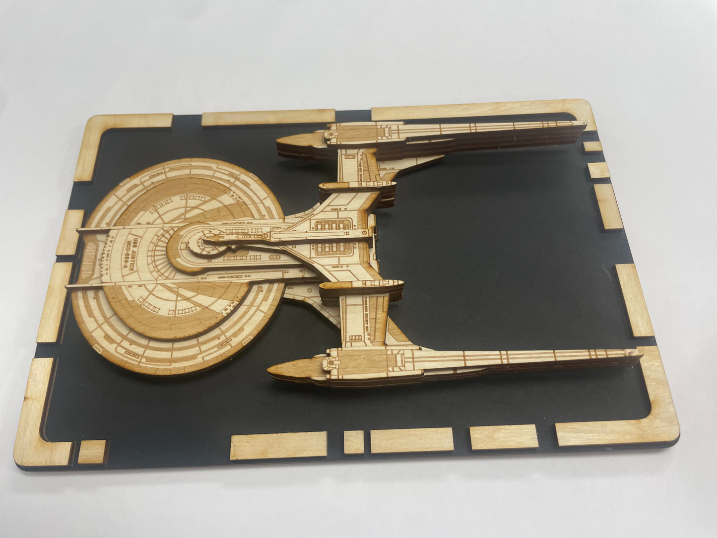 Gagarin Class - Wood Plaque