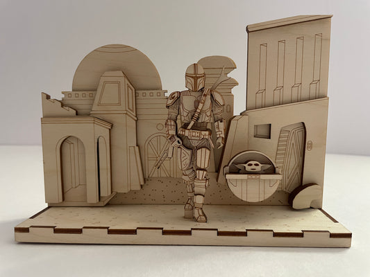 Mandalorian Scene