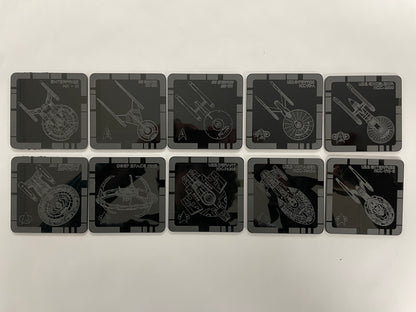 Starship Coasters - Acrylic