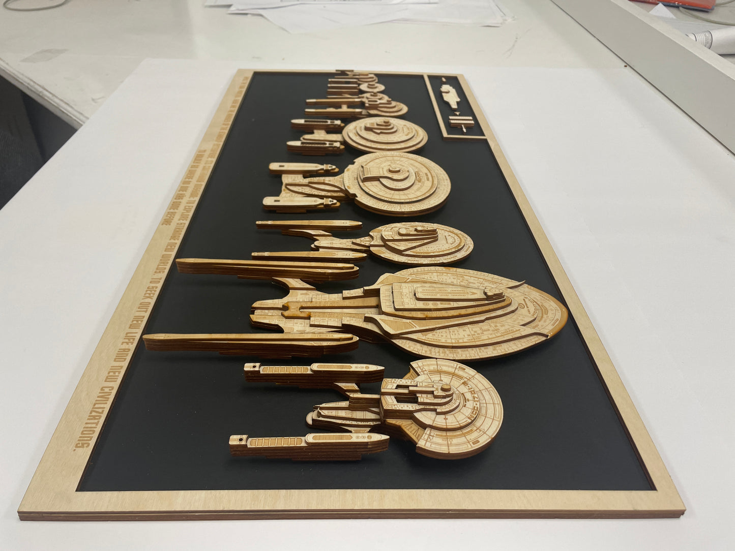 Enterprise Legacy Model - New Trek