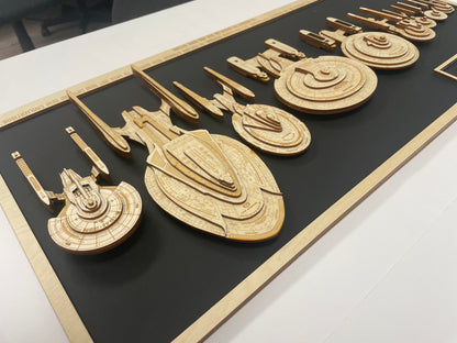 Enterprise Legacy Model - New Trek