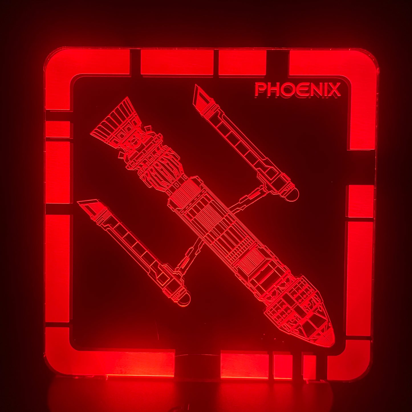 Phoenix Warp Ship  - Plaque LED