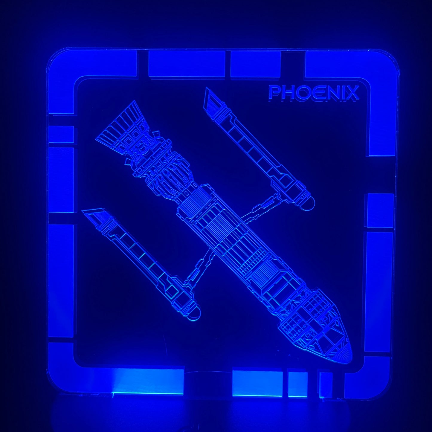 Phoenix Warp Ship  - Plaque LED