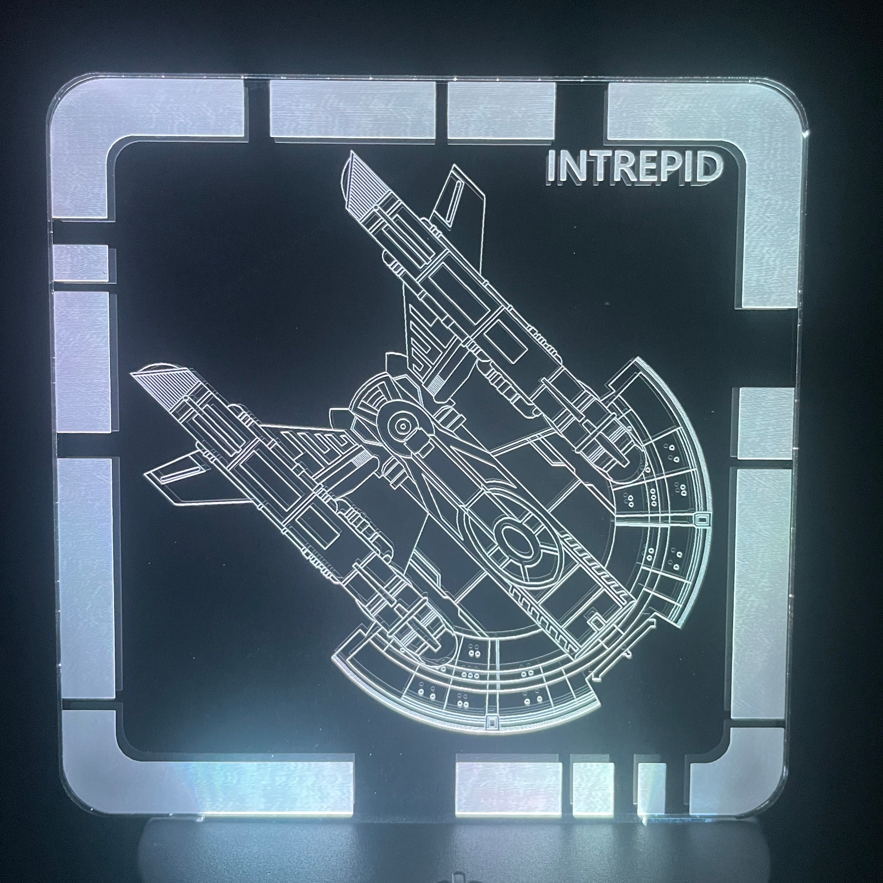 NX Intrepid Class - Plaque LED – TREKATECTURE