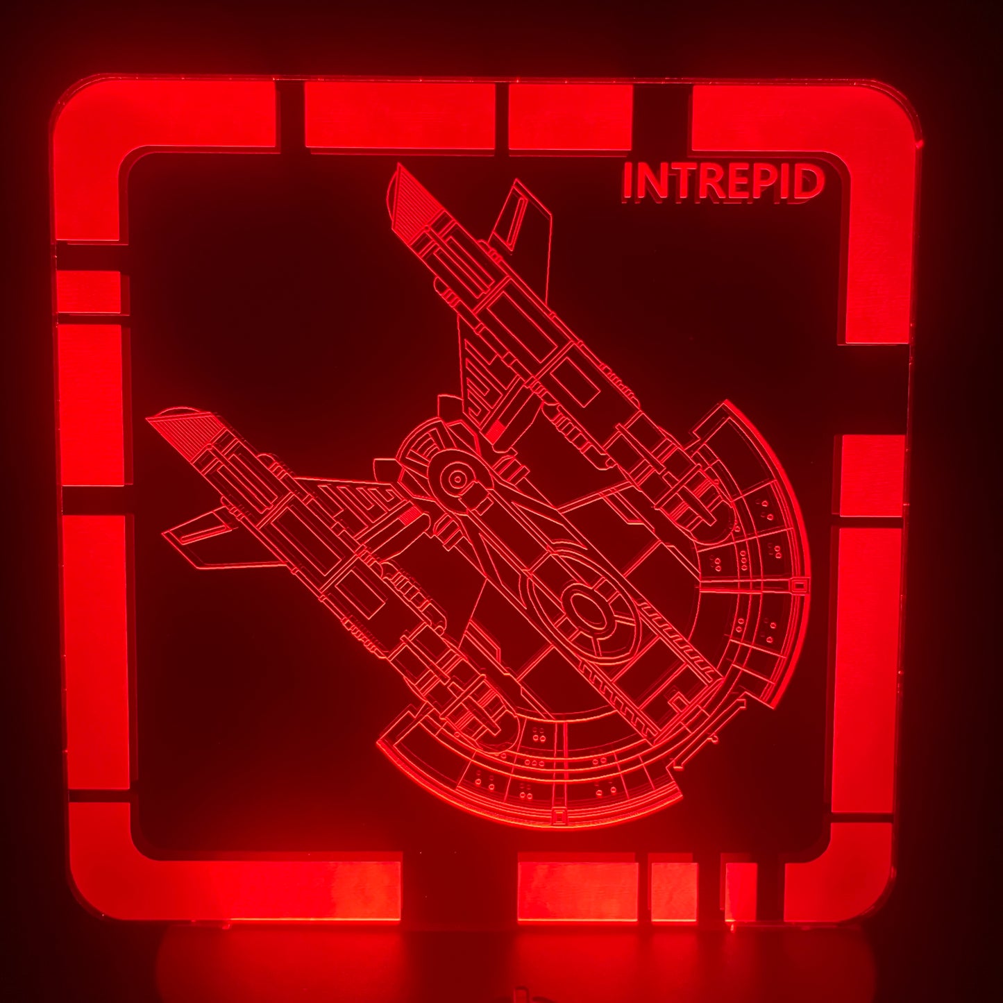 NX Intrepid Class  - Plaque LED