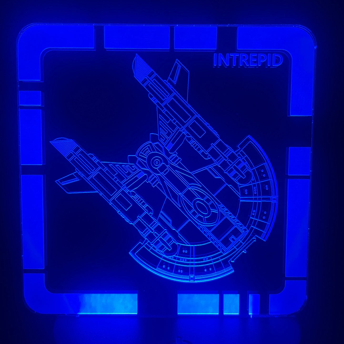 NX Intrepid Class  - Plaque LED