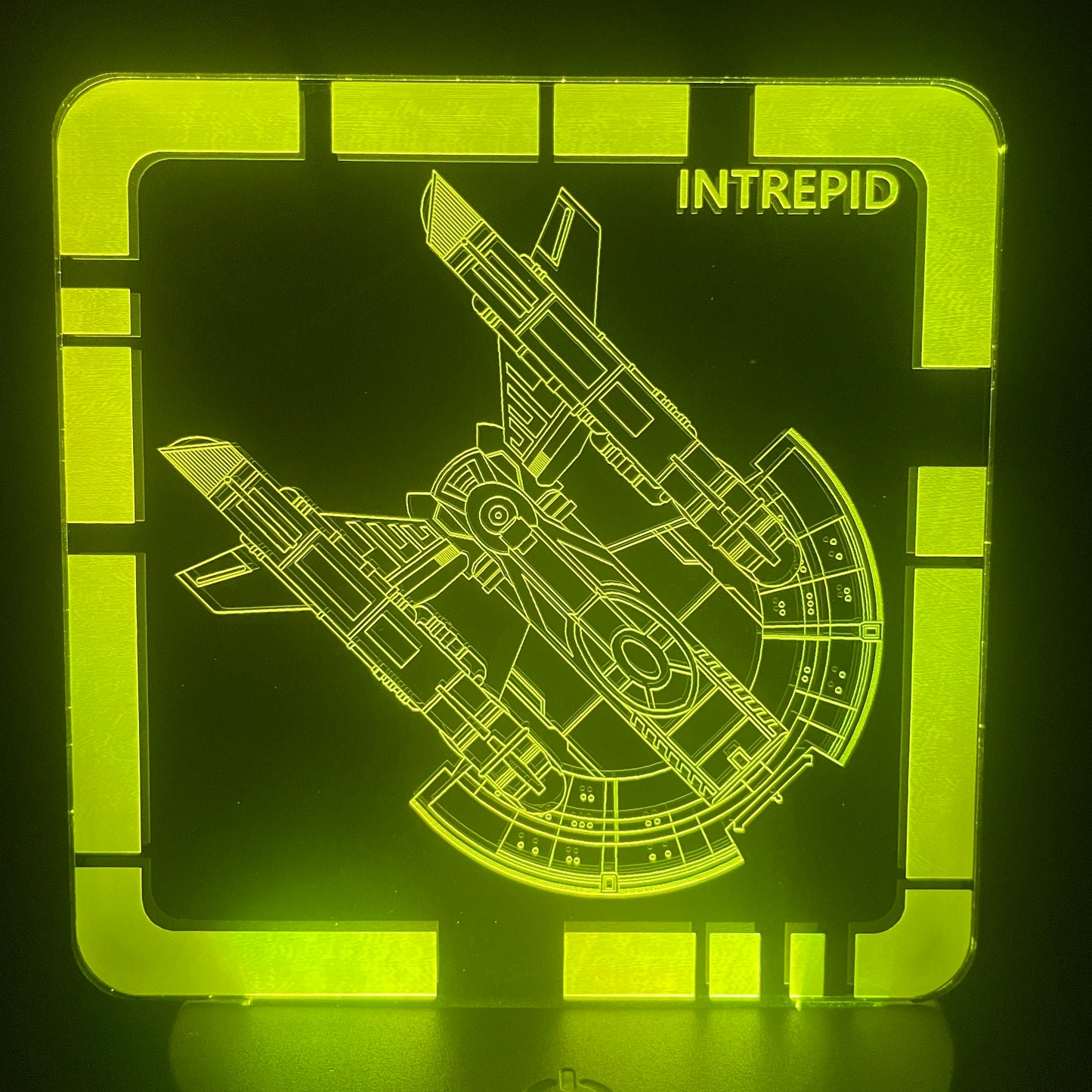 NX Intrepid Class  - Plaque LED