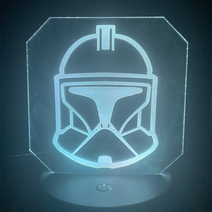 Clone Trooper (Version 1) Helmet - LED Light