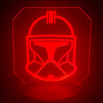Clone Trooper (Version 1) Helmet - LED Light