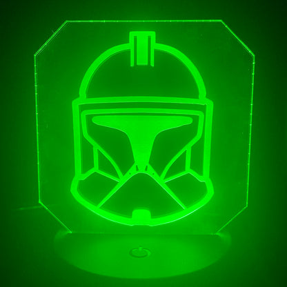 Clone Trooper (Version 1) Helmet - LED Light