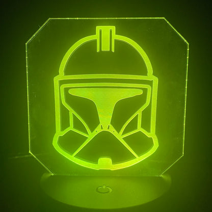 Clone Trooper (Version 1) Helmet - LED Light
