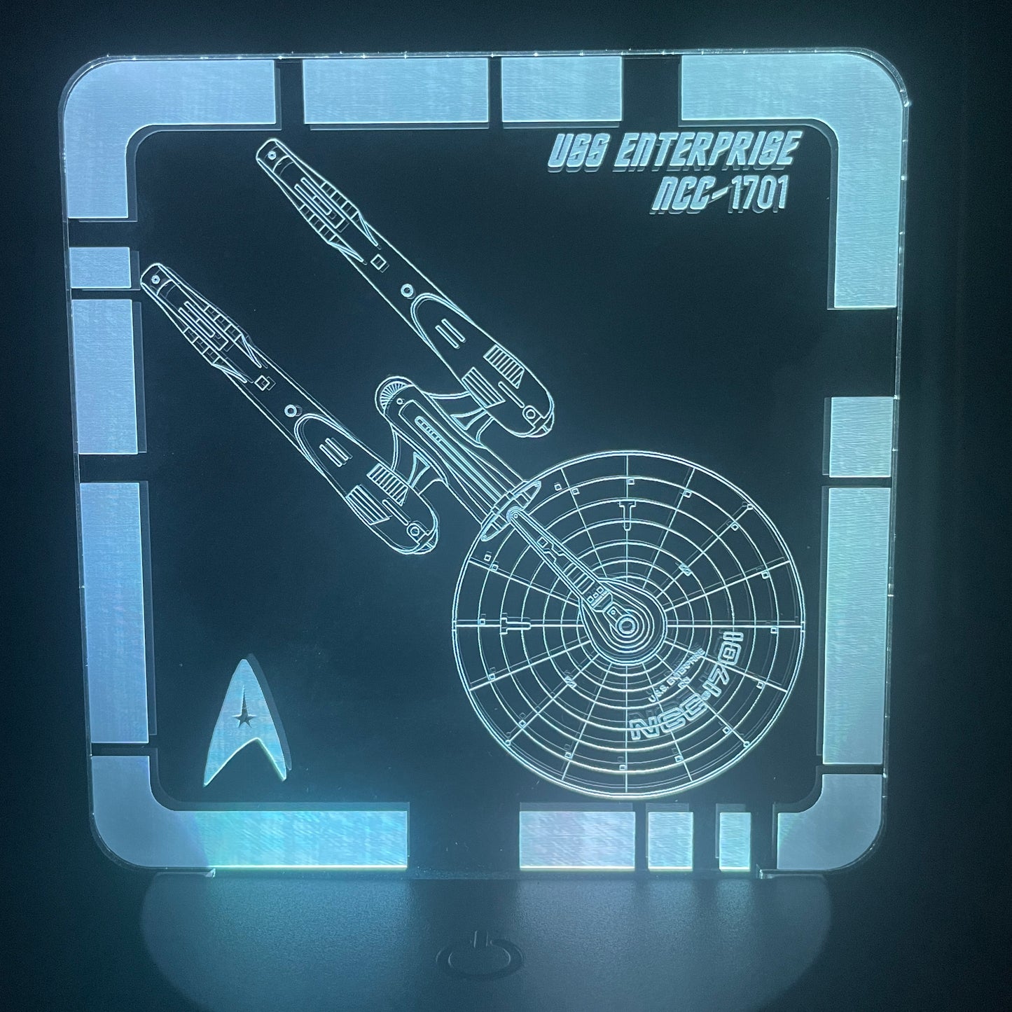 USS Enterprise (Kelvin) - Plaque LED