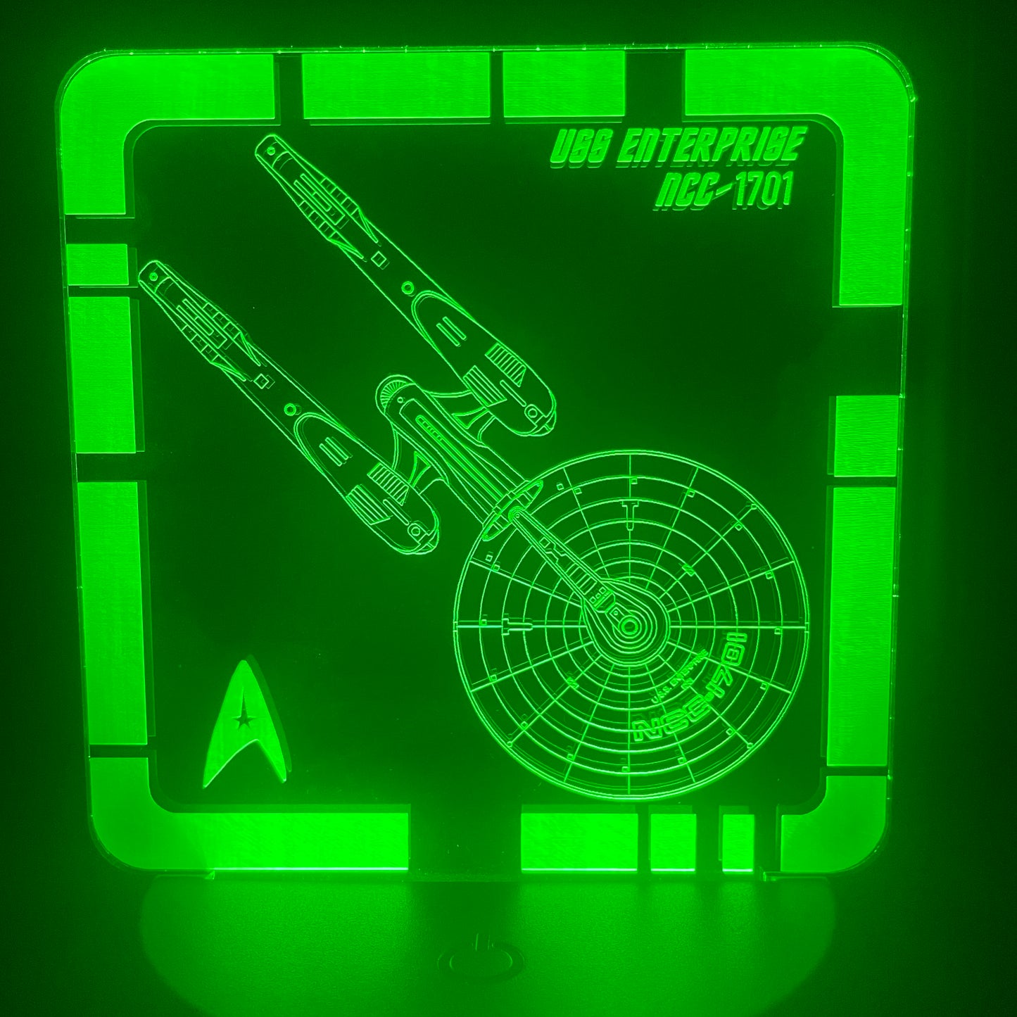 USS Enterprise (Kelvin) - Plaque LED