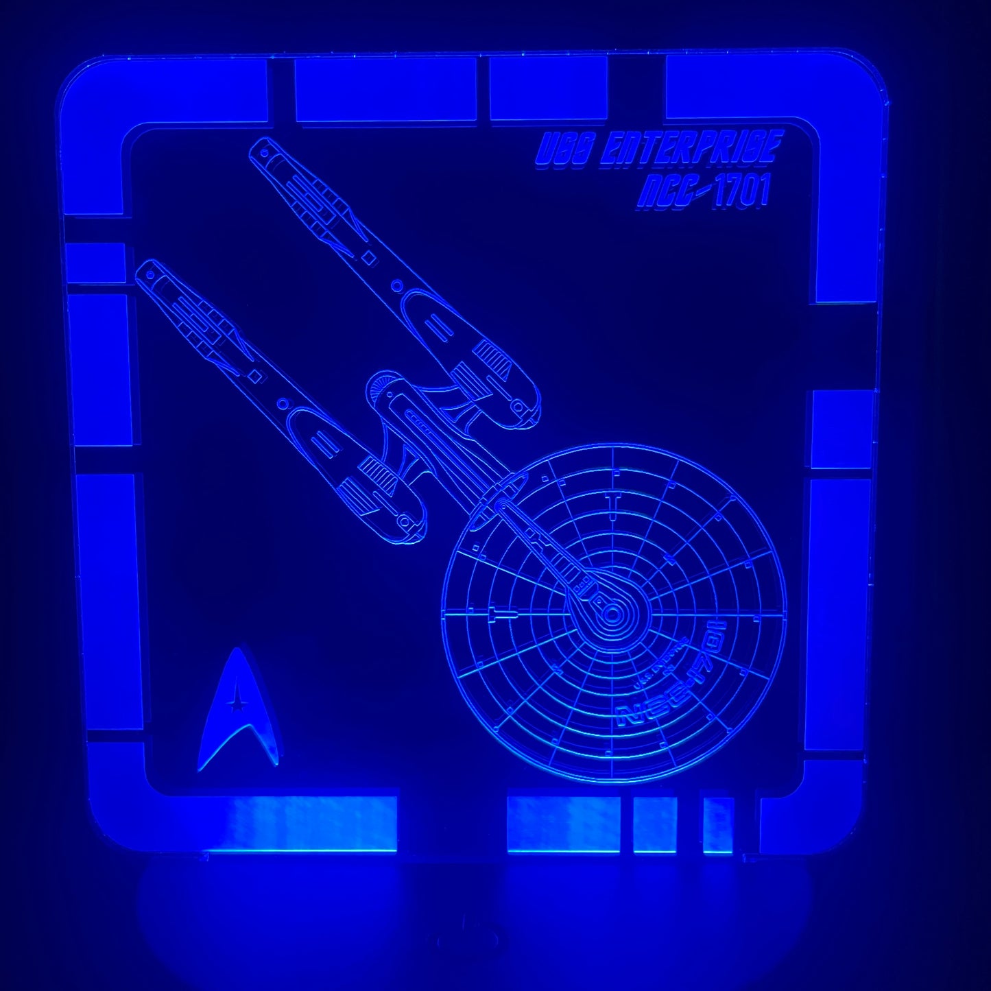 USS Enterprise (Kelvin) - Plaque LED