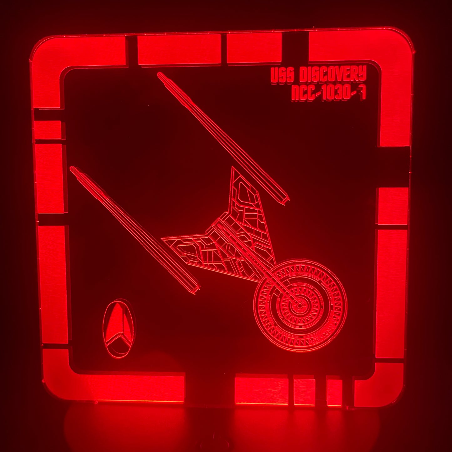 USS Discovery Refit - Plaque LED